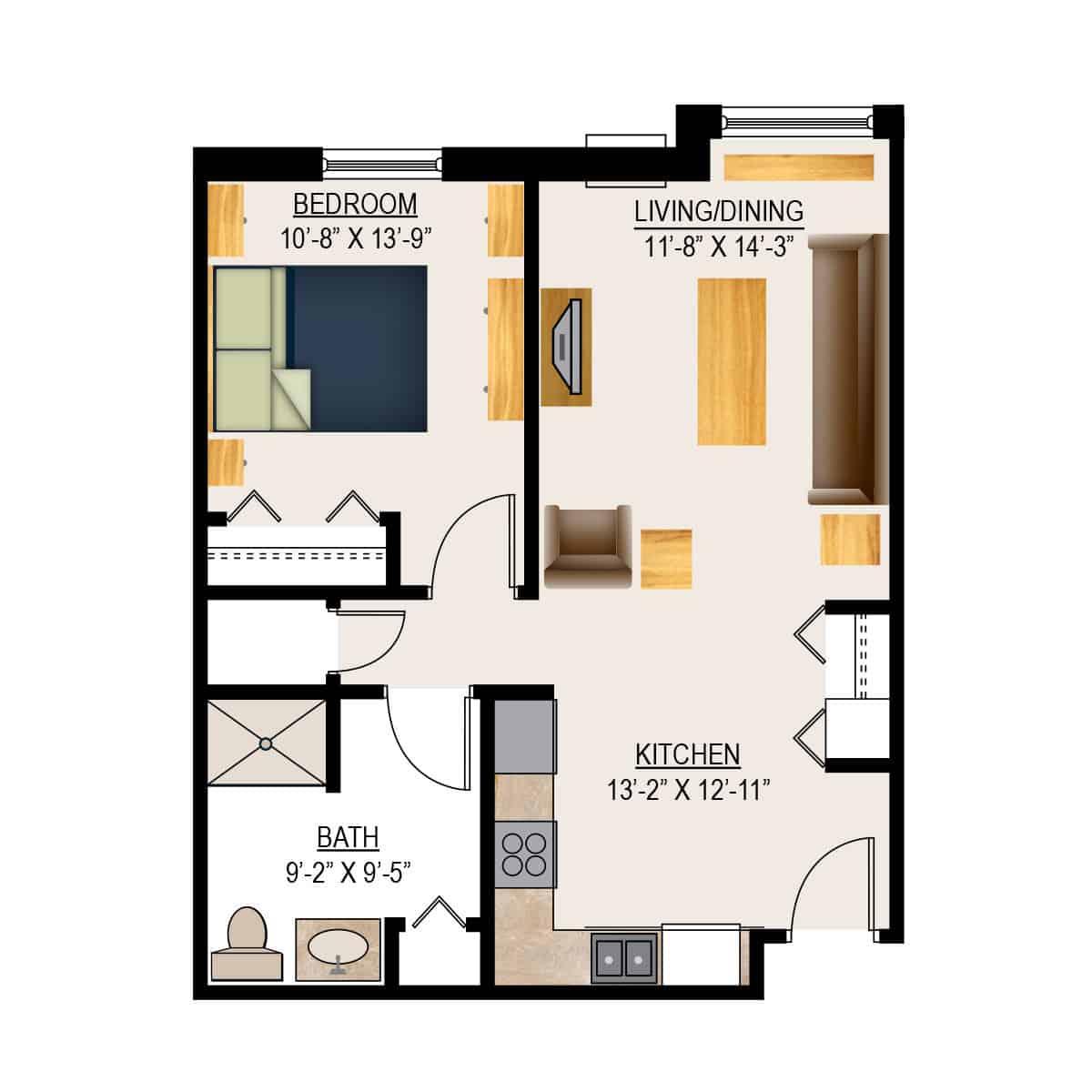 52 New Concept One Floor Retirement House Plans